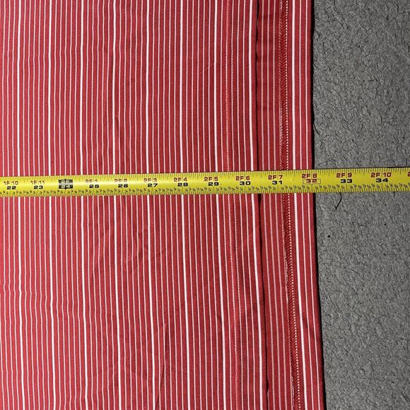 Adidas Polo Shirt Mens XL Pink Stripe Stretch Short Sleeve Golf Logo Casual - Picture 3 of 11